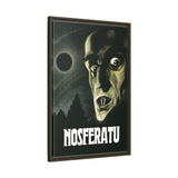 Cult Classic Large Gallery Framed Canvas 20" x 30" Movie Poster Art - Nosferatu 1922 - POPvault
