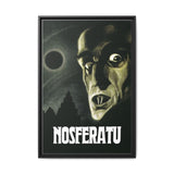 Cult Classic Large Gallery Framed Canvas 20" x 30" Movie Poster Art - Nosferatu 1922 - POPvault