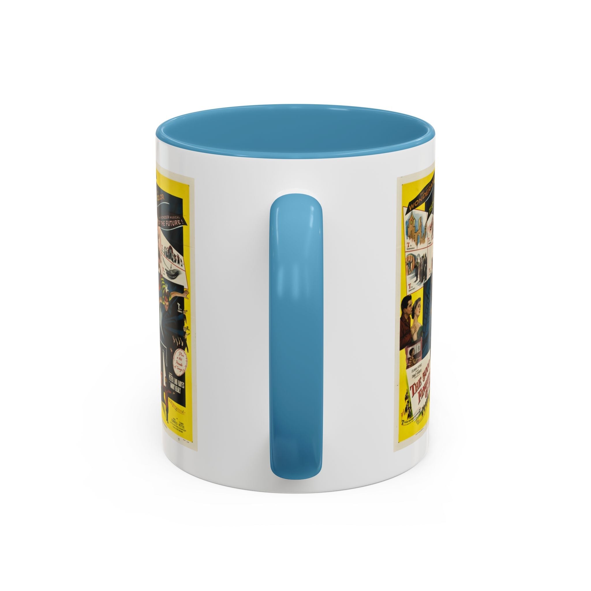 Cult Classic Movie Poster Art Accent Coffee Mug (11, 15oz) - 5,000 Fingers Of Dr. T 1953 - POPvault
