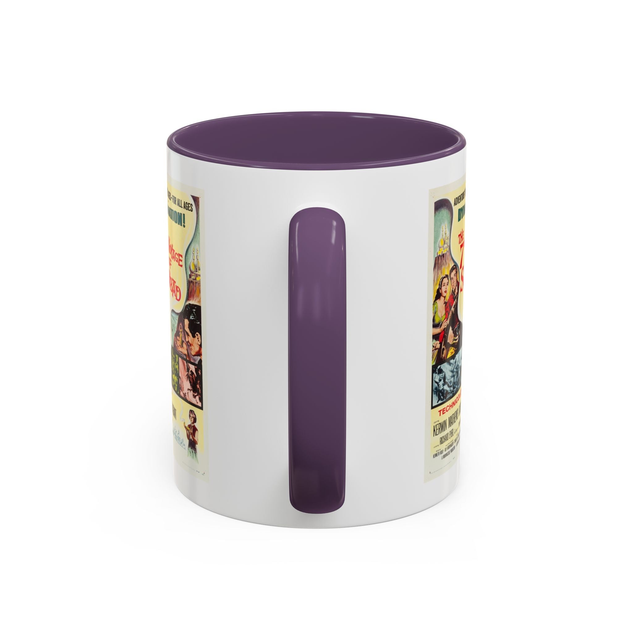 Cult Classic Movie Poster Art Accent Coffee Mug (11, 15oz) - 7th Voyage Of Sinbad 1958 - POPvault