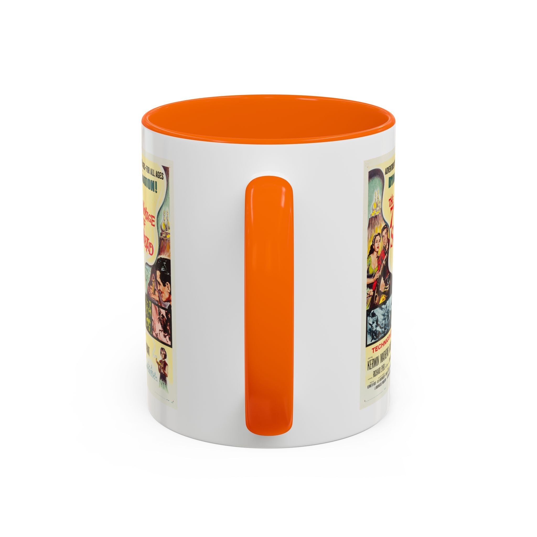 Cult Classic Movie Poster Art Accent Coffee Mug (11, 15oz) - 7th Voyage Of Sinbad 1958 - POPvault