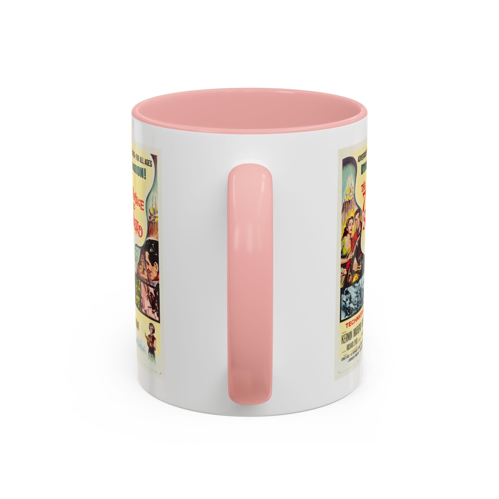 Cult Classic Movie Poster Art Accent Coffee Mug (11, 15oz) - 7th Voyage Of Sinbad 1958 - POPvault
