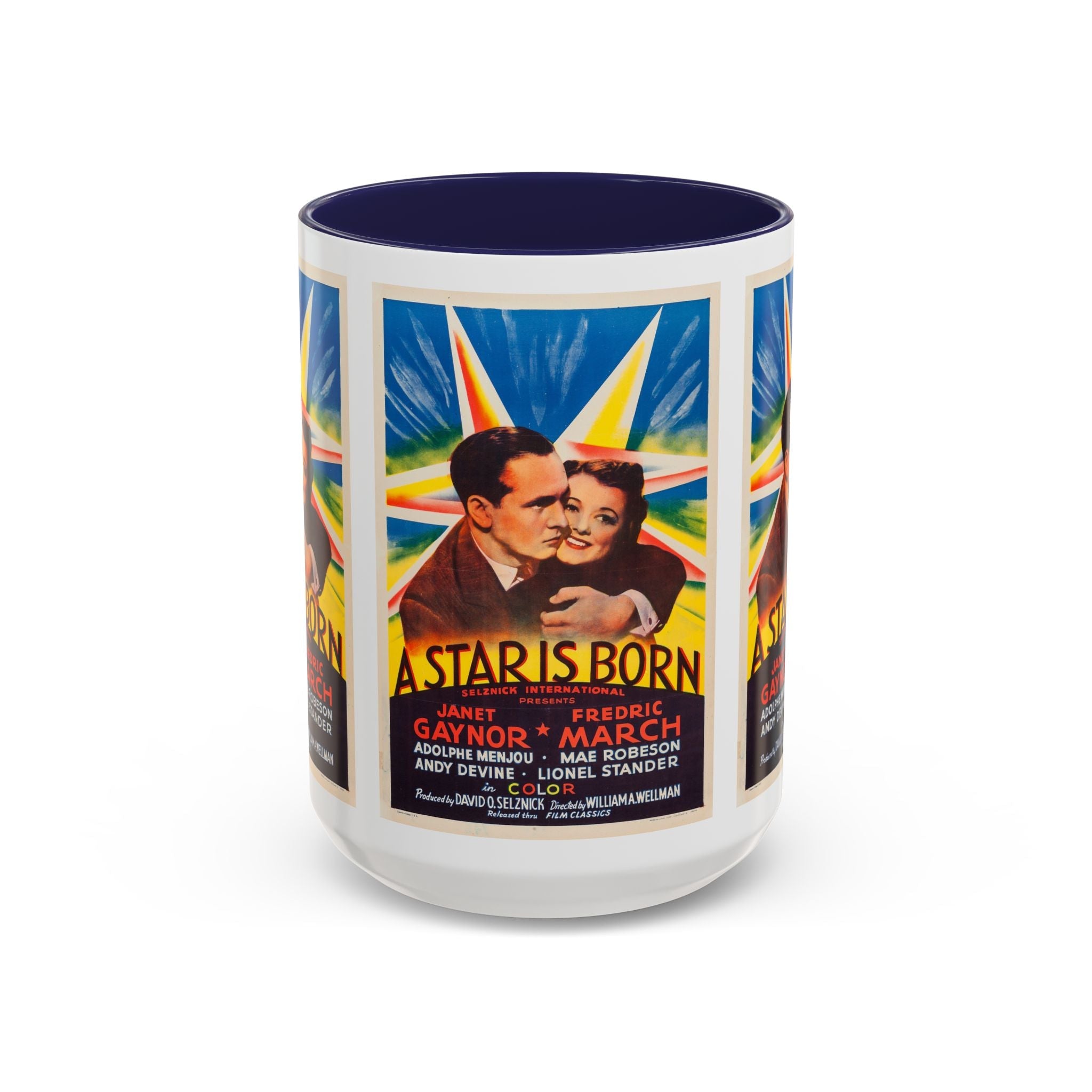 Cult Classic Movie Poster Art Accent Coffee Mug (11, 15oz) - A Star Is Born 1937 - POPvault