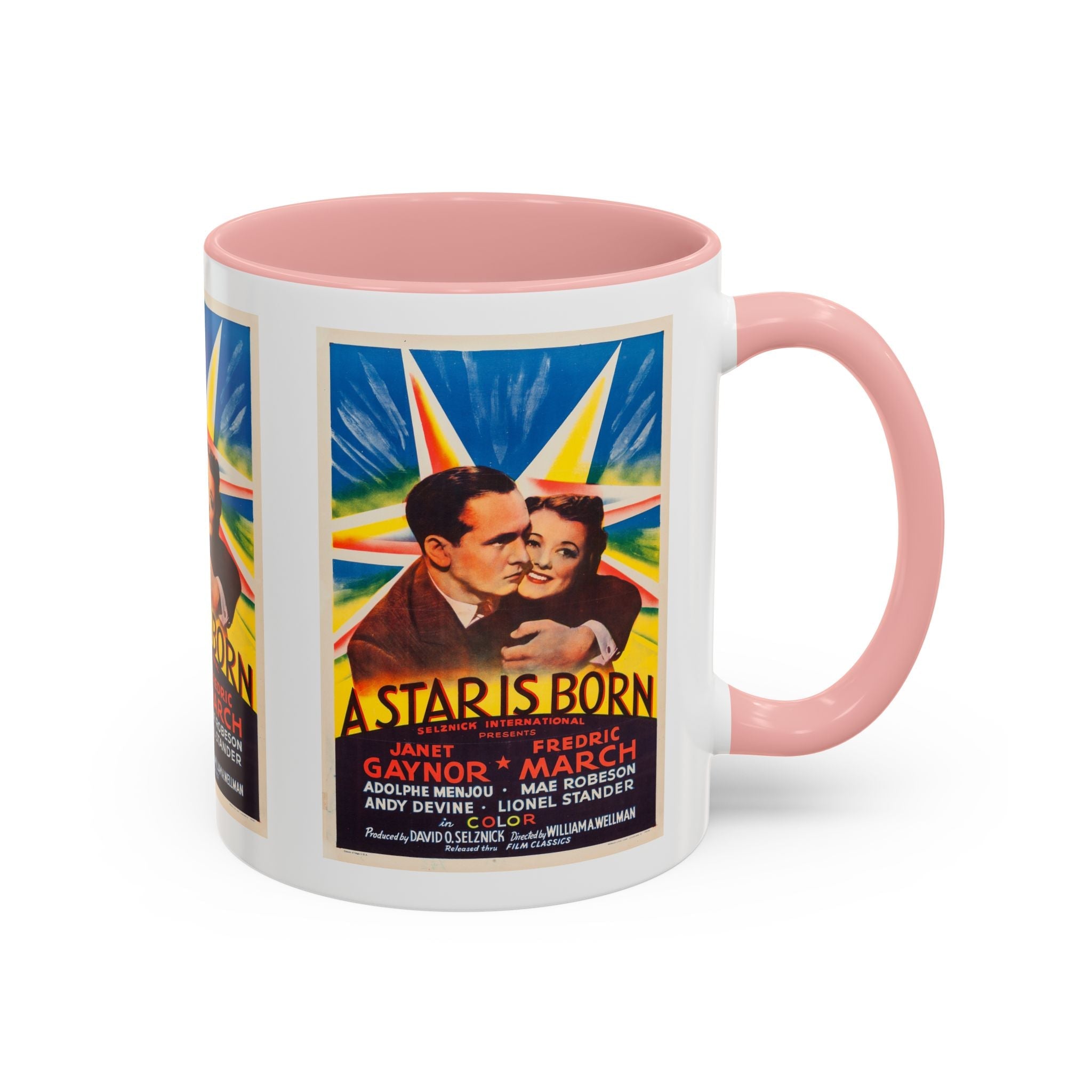 Cult Classic Movie Poster Art Accent Coffee Mug (11, 15oz) - A Star Is Born 1937 - POPvault