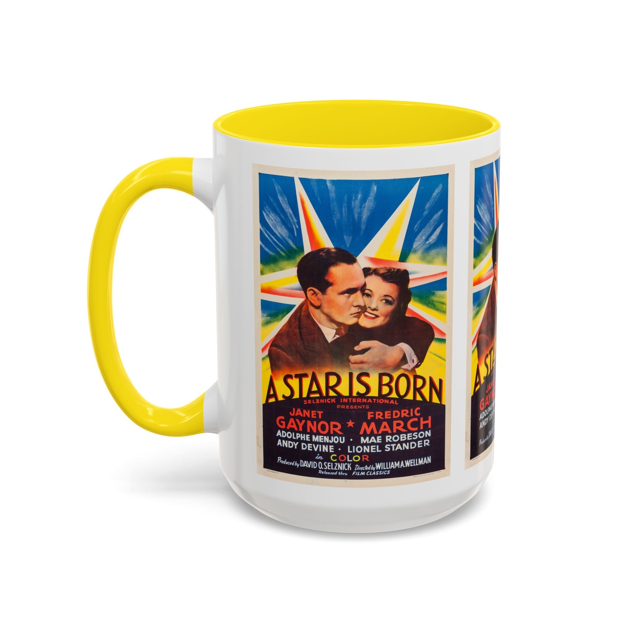 Cult Classic Movie Poster Art Accent Coffee Mug (11, 15oz) - A Star Is Born 1937 - POPvault