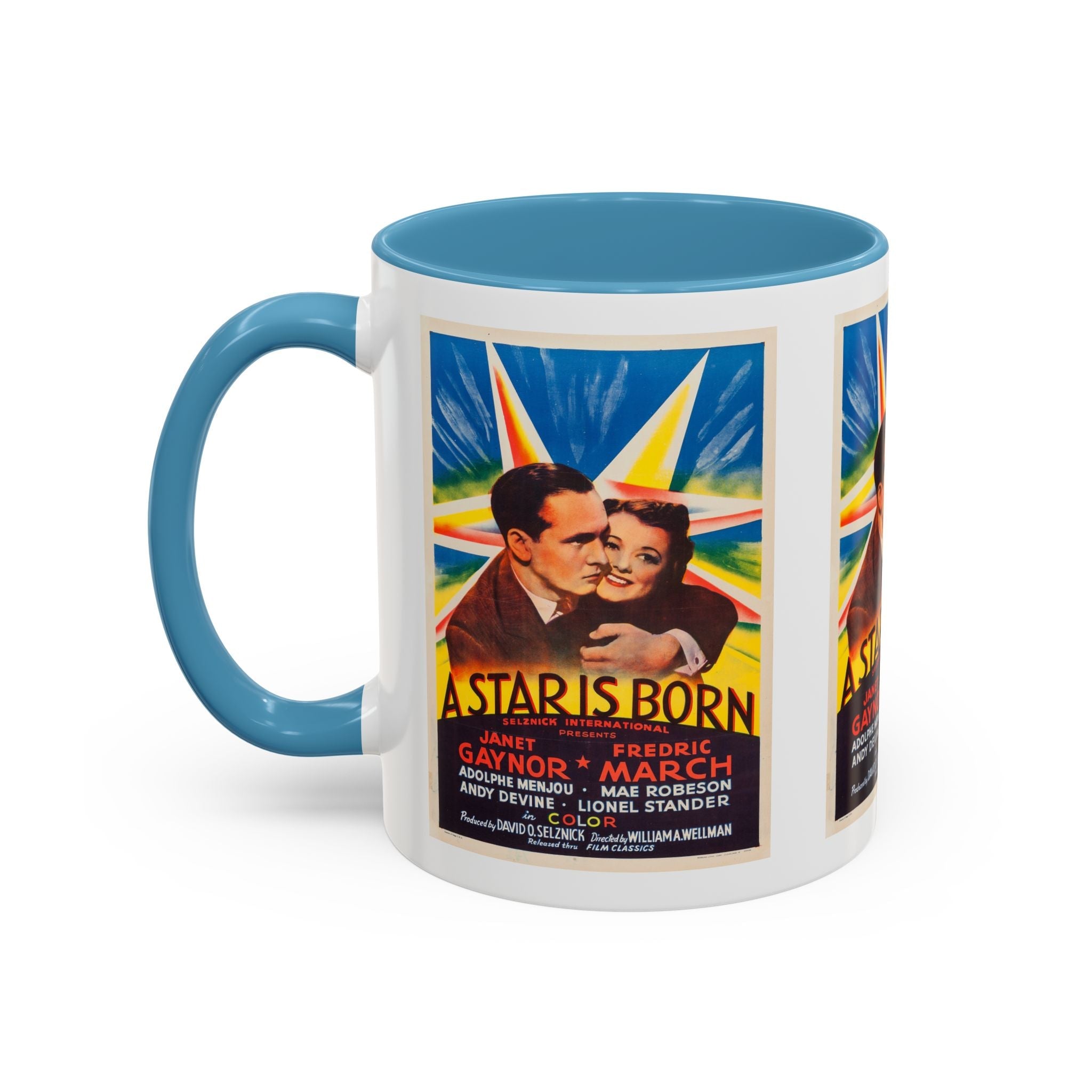 Cult Classic Movie Poster Art Accent Coffee Mug (11, 15oz) - A Star Is Born 1937 - POPvault