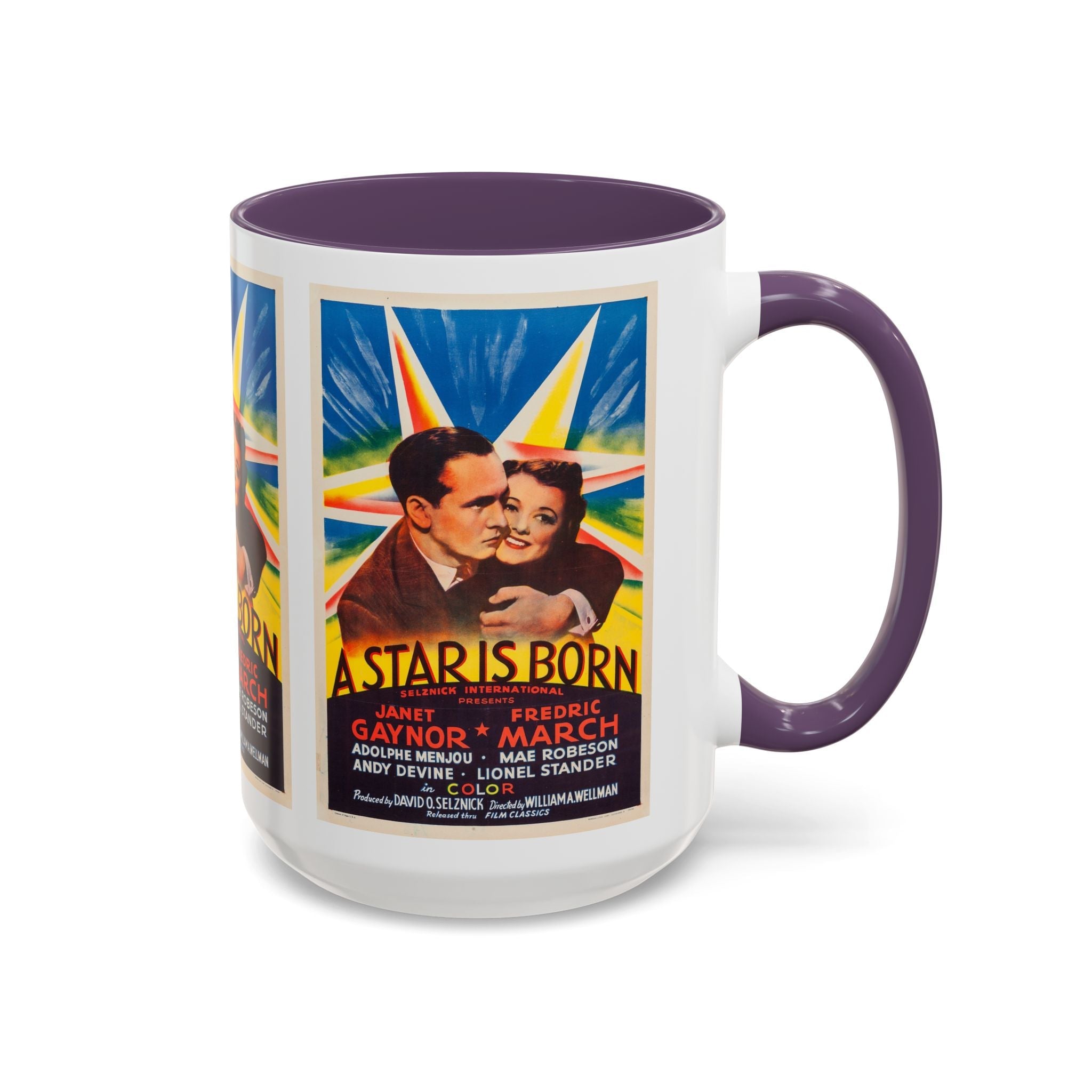 Cult Classic Movie Poster Art Accent Coffee Mug (11, 15oz) - A Star Is Born 1937 - POPvault