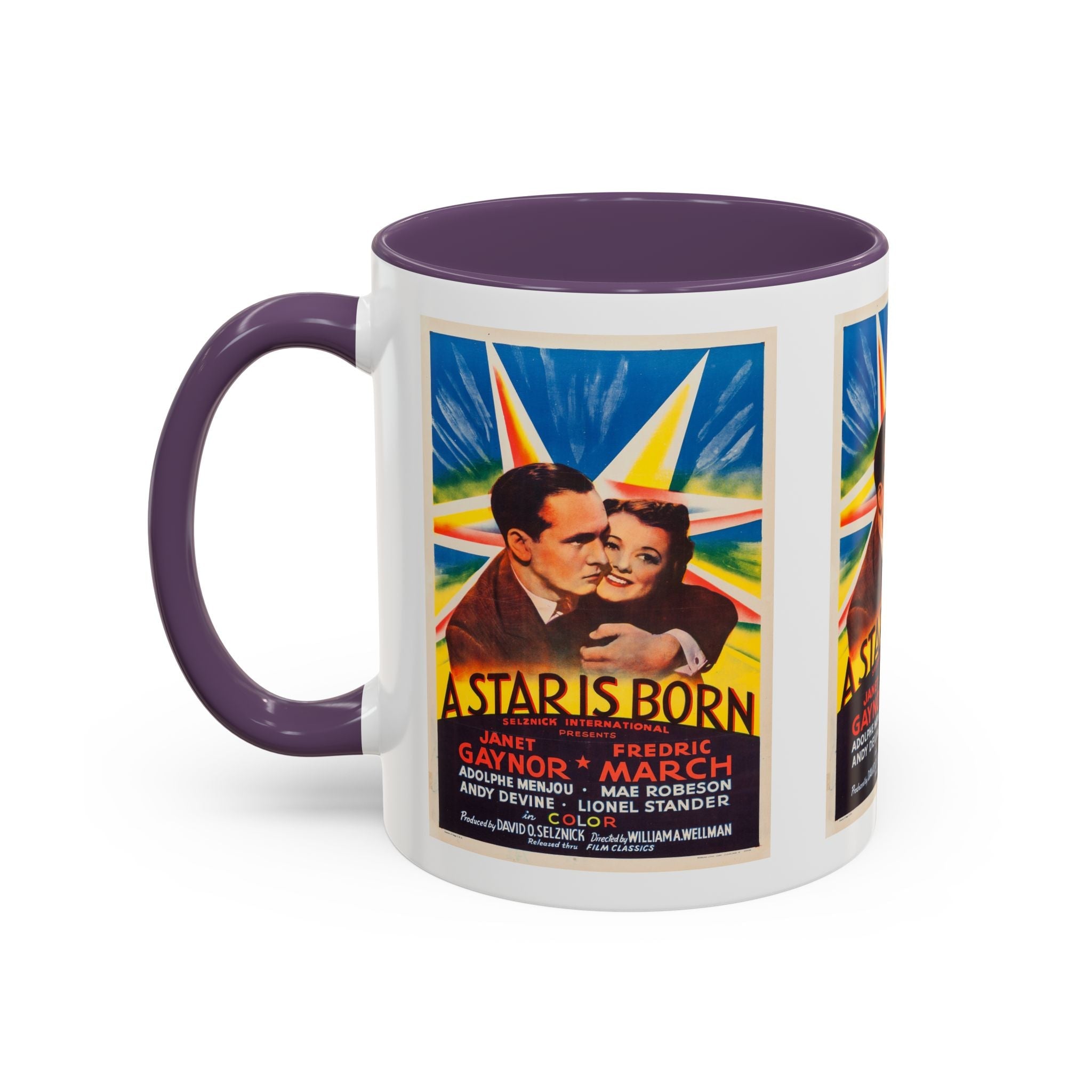 Cult Classic Movie Poster Art Accent Coffee Mug (11, 15oz) - A Star Is Born 1937 - POPvault