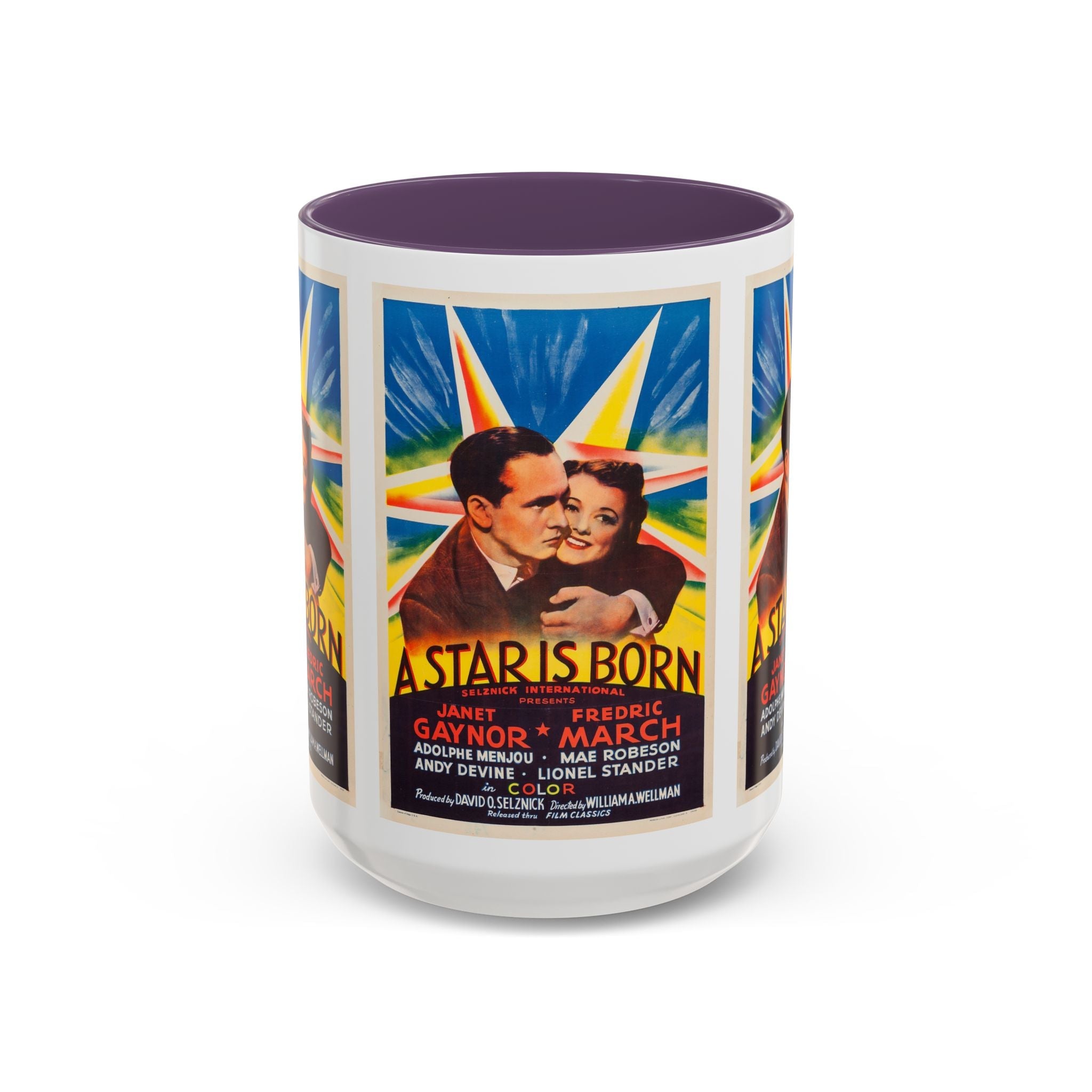 Cult Classic Movie Poster Art Accent Coffee Mug (11, 15oz) - A Star Is Born 1937 - POPvault