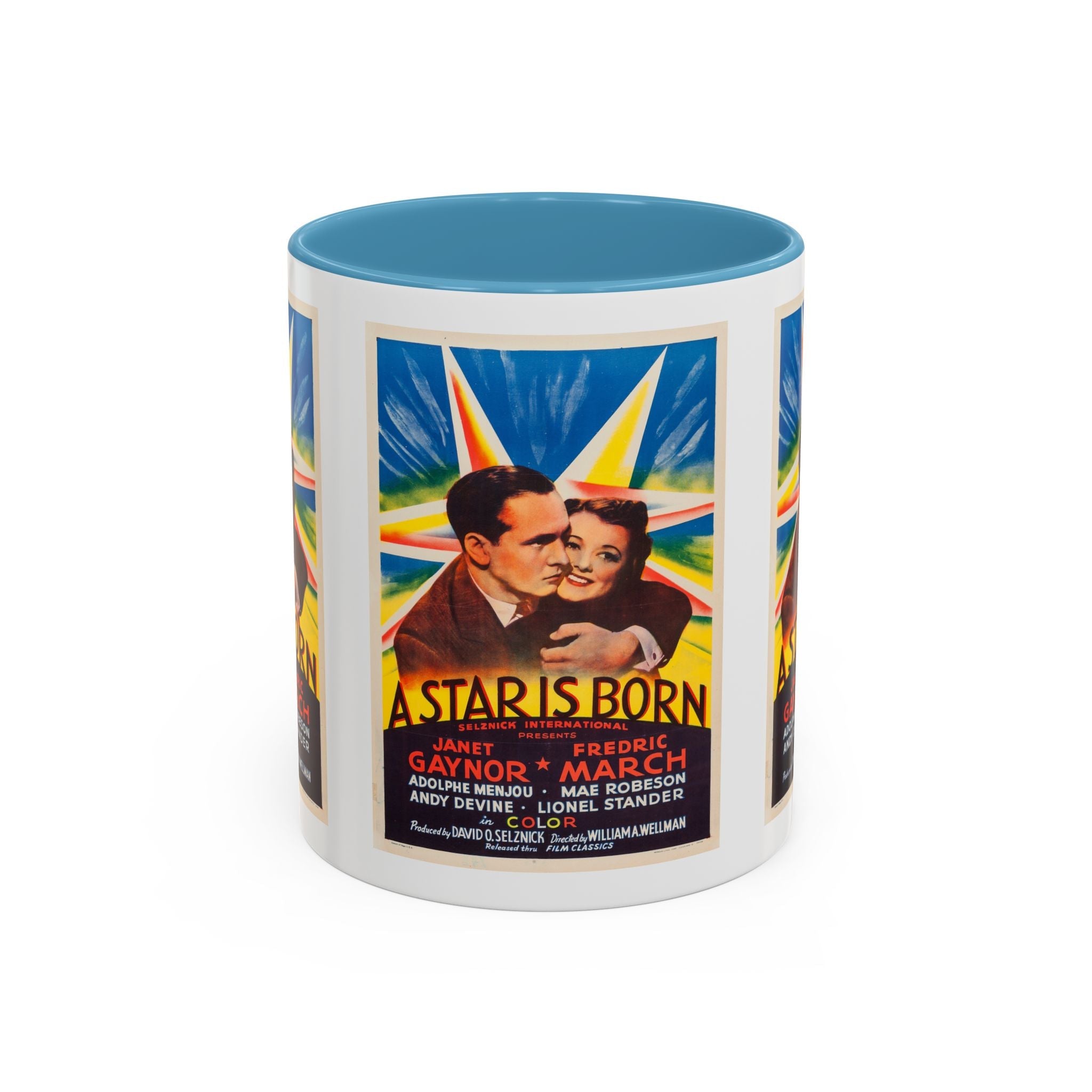 Cult Classic Movie Poster Art Accent Coffee Mug (11, 15oz) - A Star Is Born 1937 - POPvault