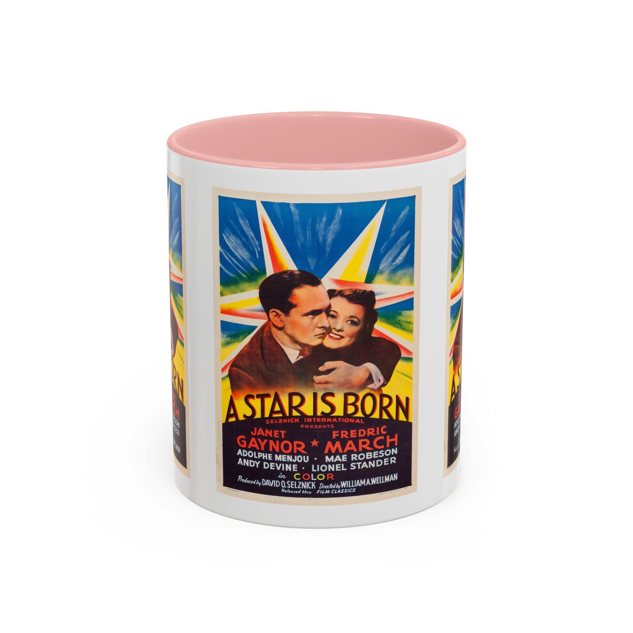 Cult Classic Movie Poster Art Accent Coffee Mug (11, 15oz) - A Star Is Born 1937 - POPvault