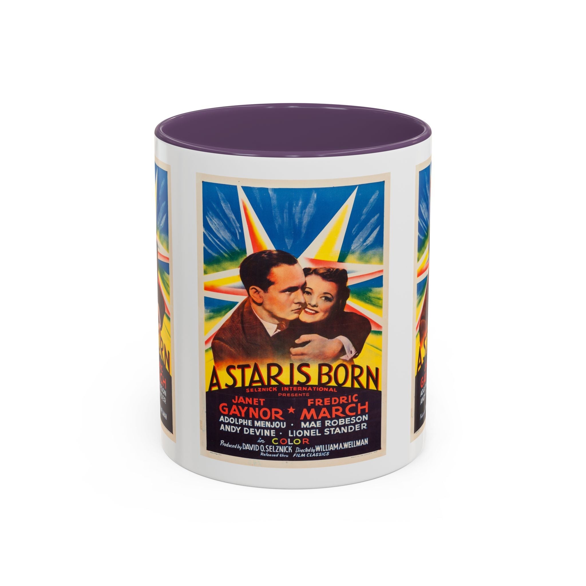 Cult Classic Movie Poster Art Accent Coffee Mug (11, 15oz) - A Star Is Born 1937 - POPvault