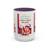 Cult Classic Movie Poster Art Accent Coffee Mug (11, 15oz) - A Star Is Born 1954 - POPvault