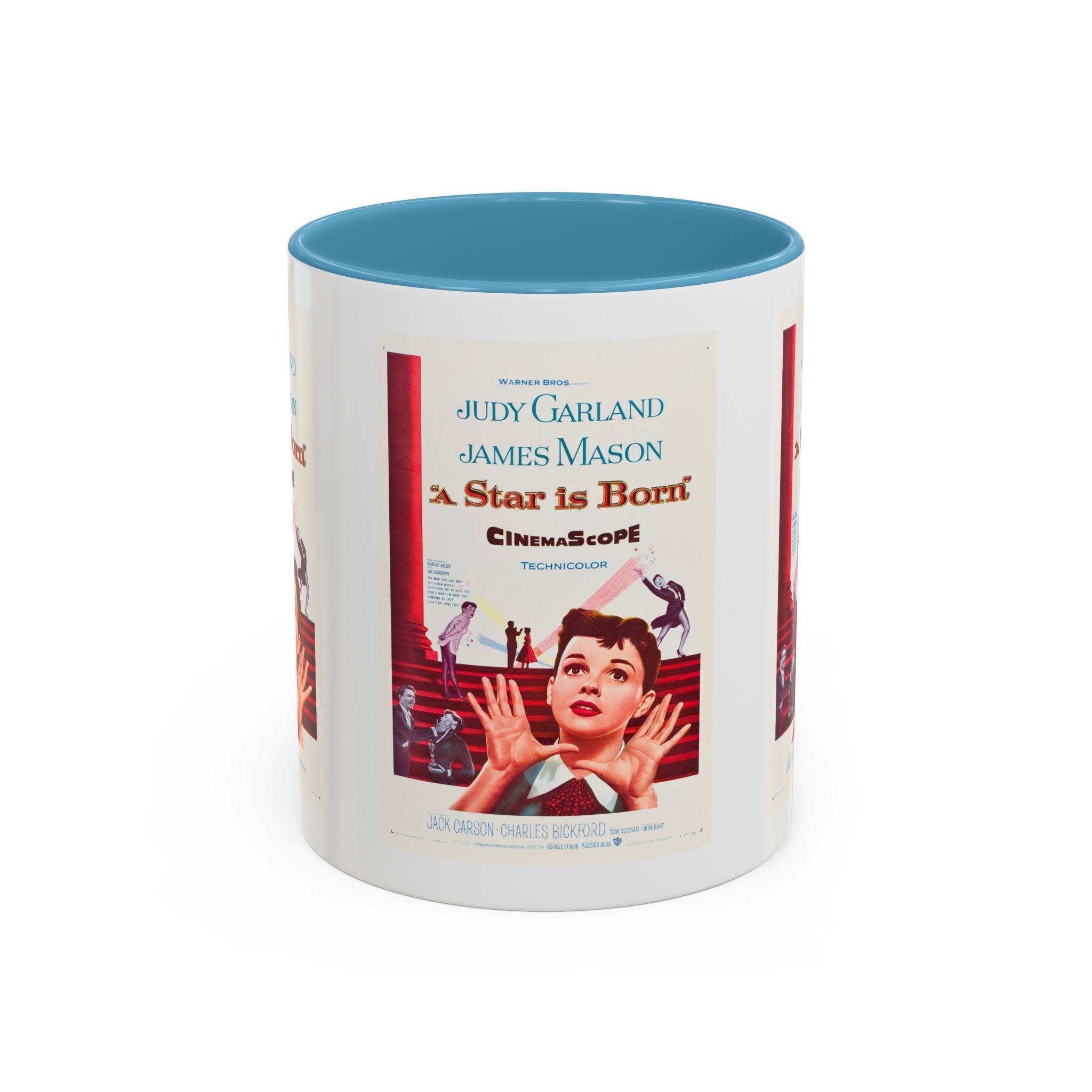 Cult Classic Movie Poster Art Accent Coffee Mug (11, 15oz) - A Star Is Born 1954 - POPvault