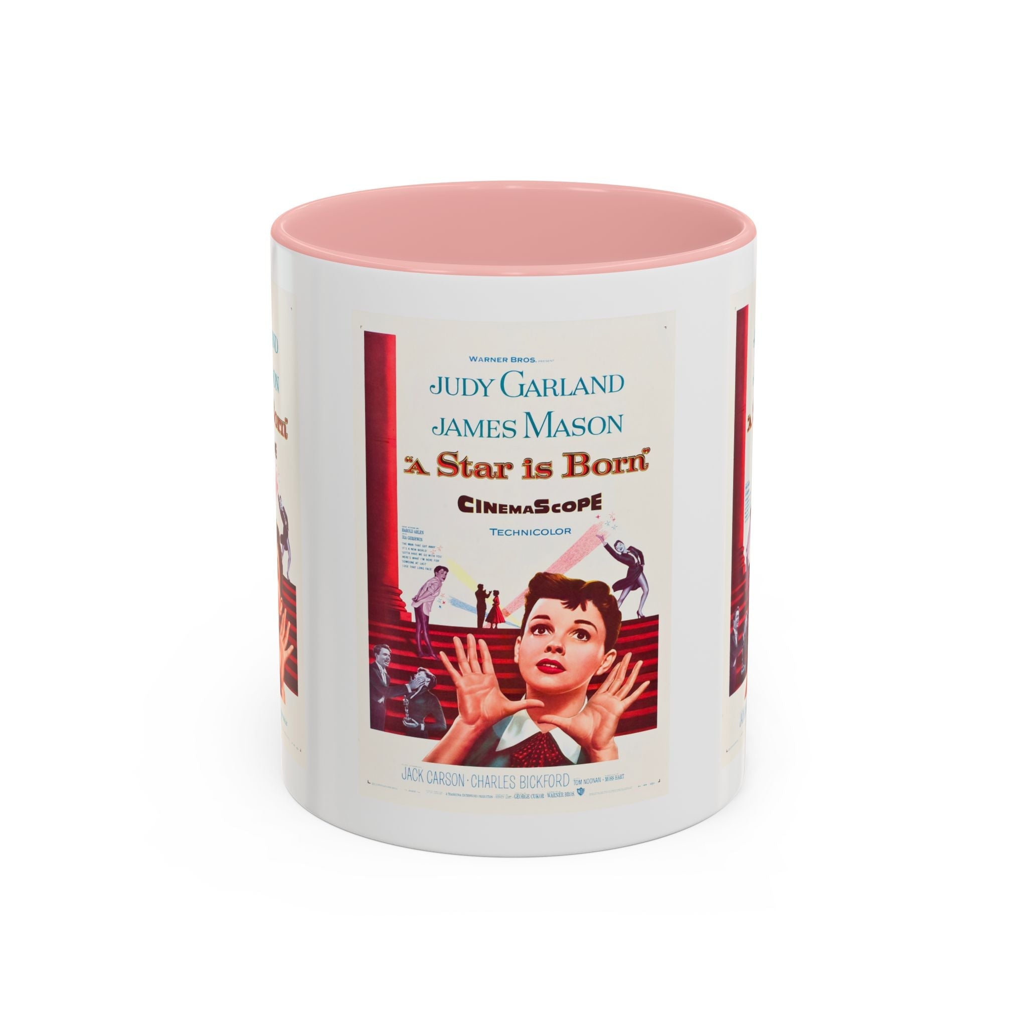 Cult Classic Movie Poster Art Accent Coffee Mug (11, 15oz) - A Star Is Born 1954 - POPvault