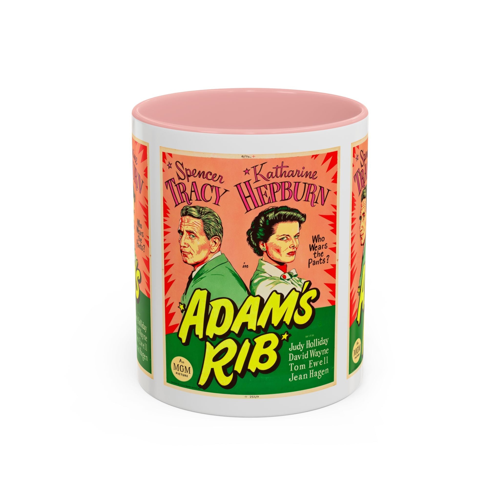 Cult Classic Movie Poster Art Accent Coffee Mug (11, 15oz) - Adam's Rib 1949 - POPvault