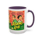 Cult Classic Movie Poster Art Accent Coffee Mug (11, 15oz) - Adam's Rib 1949 - POPvault