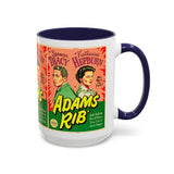 Cult Classic Movie Poster Art Accent Coffee Mug (11, 15oz) - Adam's Rib 1949 - POPvault