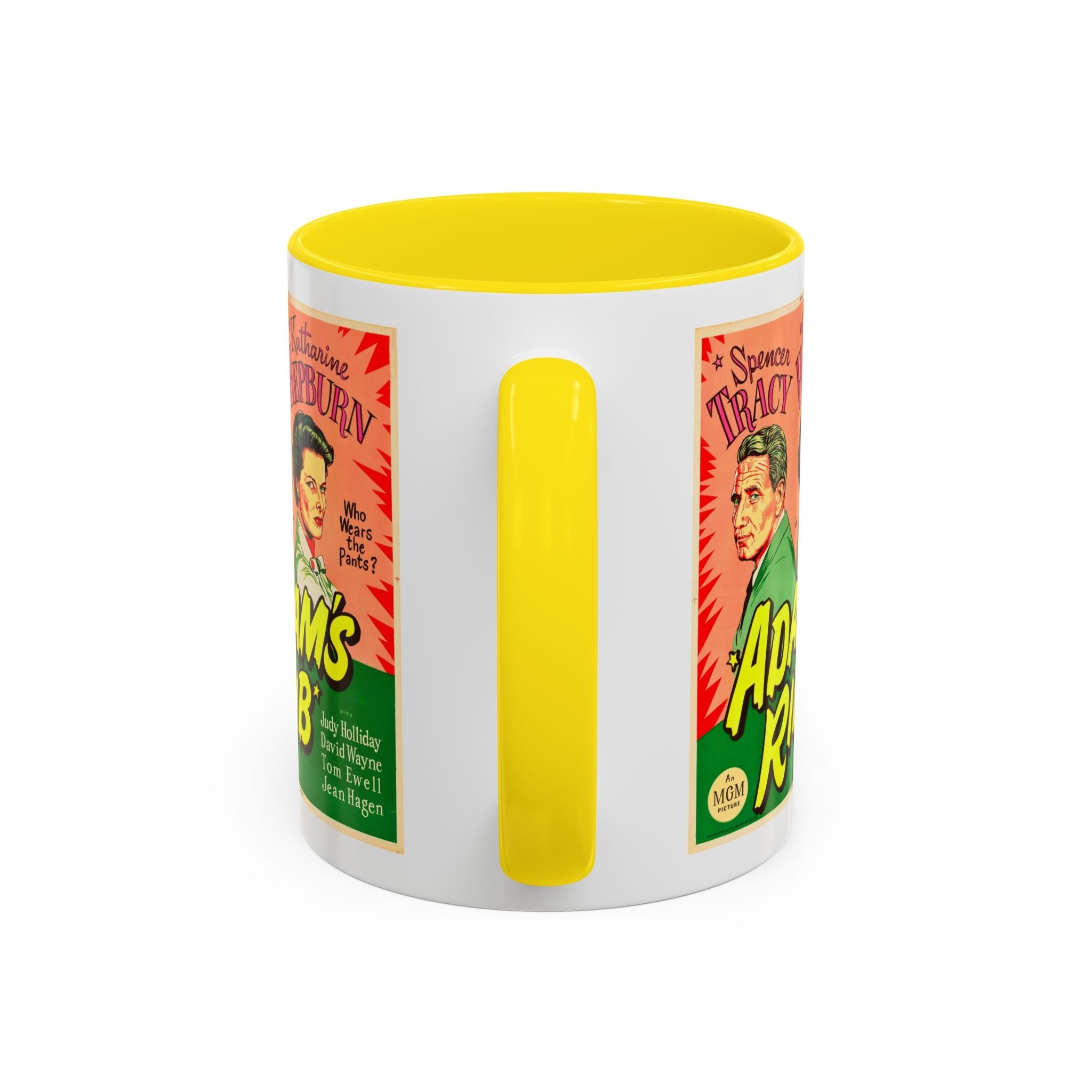 Cult Classic Movie Poster Art Accent Coffee Mug (11, 15oz) - Adam's Rib 1949 - POPvault