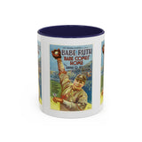 Cult Classic Movie Poster Art Accent Coffee Mug (11, 15oz) - Babe Comes Home | Babe Ruth 1927 - POPvault