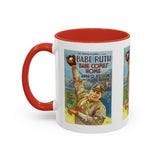 Cult Classic Movie Poster Art Accent Coffee Mug (11, 15oz) - Babe Comes Home | Babe Ruth 1927 - POPvault