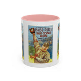 Cult Classic Movie Poster Art Accent Coffee Mug (11, 15oz) - Babe Comes Home | Babe Ruth 1927 - POPvault