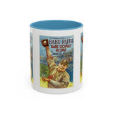 Cult Classic Movie Poster Art Accent Coffee Mug (11, 15oz) - Babe Comes Home | Babe Ruth 1927 - POPvault
