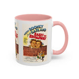 Cult Classic Movie Poster Art Accent Coffee Mug (11, 15oz) - Babes On Broadway | Rooney & Garland 1941 - POPvault