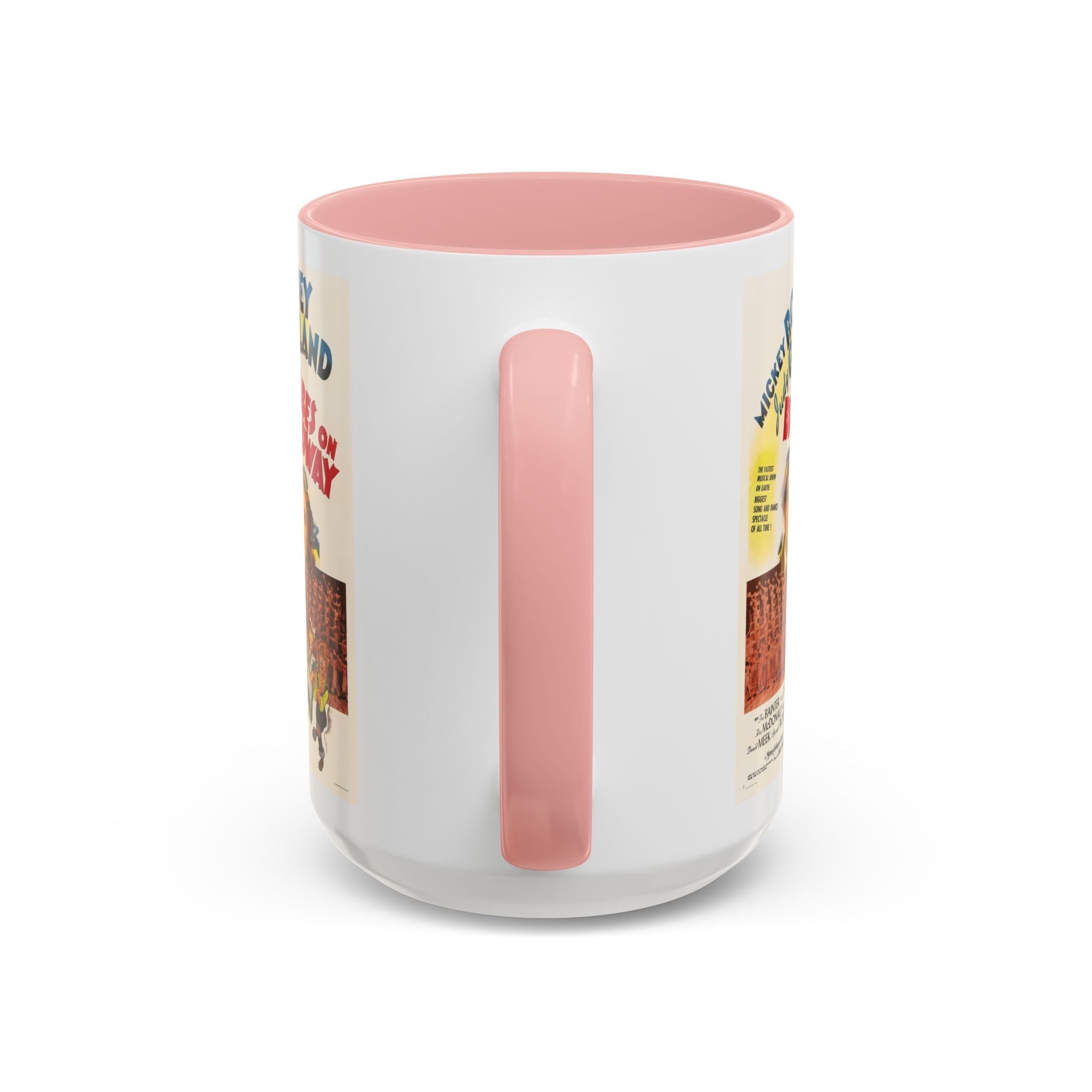 Cult Classic Movie Poster Art Accent Coffee Mug (11, 15oz) - Babes On Broadway | Rooney & Garland 1941 - POPvault