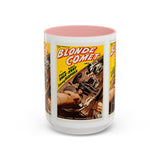 Cult Classic Movie Poster Art Accent Coffee Mug (11, 15oz) - Blonde Comet 1941 - POPvault