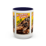 Cult Classic Movie Poster Art Accent Coffee Mug (11, 15oz) - Blonde Comet 1941 - POPvault