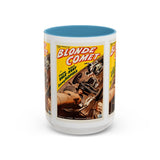 Cult Classic Movie Poster Art Accent Coffee Mug (11, 15oz) - Blonde Comet 1941 - POPvault