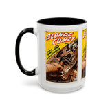 Cult Classic Movie Poster Art Accent Coffee Mug (11, 15oz) - Blonde Comet 1941 - POPvault