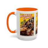 Cult Classic Movie Poster Art Accent Coffee Mug (11, 15oz) - Blonde Comet 1941 - POPvault