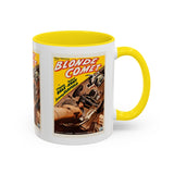 Cult Classic Movie Poster Art Accent Coffee Mug (11, 15oz) - Blonde Comet 1941 - POPvault