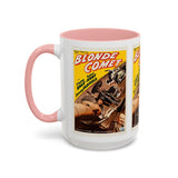 Cult Classic Movie Poster Art Accent Coffee Mug (11, 15oz) - Blonde Comet 1941 - POPvault