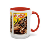 Cult Classic Movie Poster Art Accent Coffee Mug (11, 15oz) - Blonde Comet 1941 - POPvault