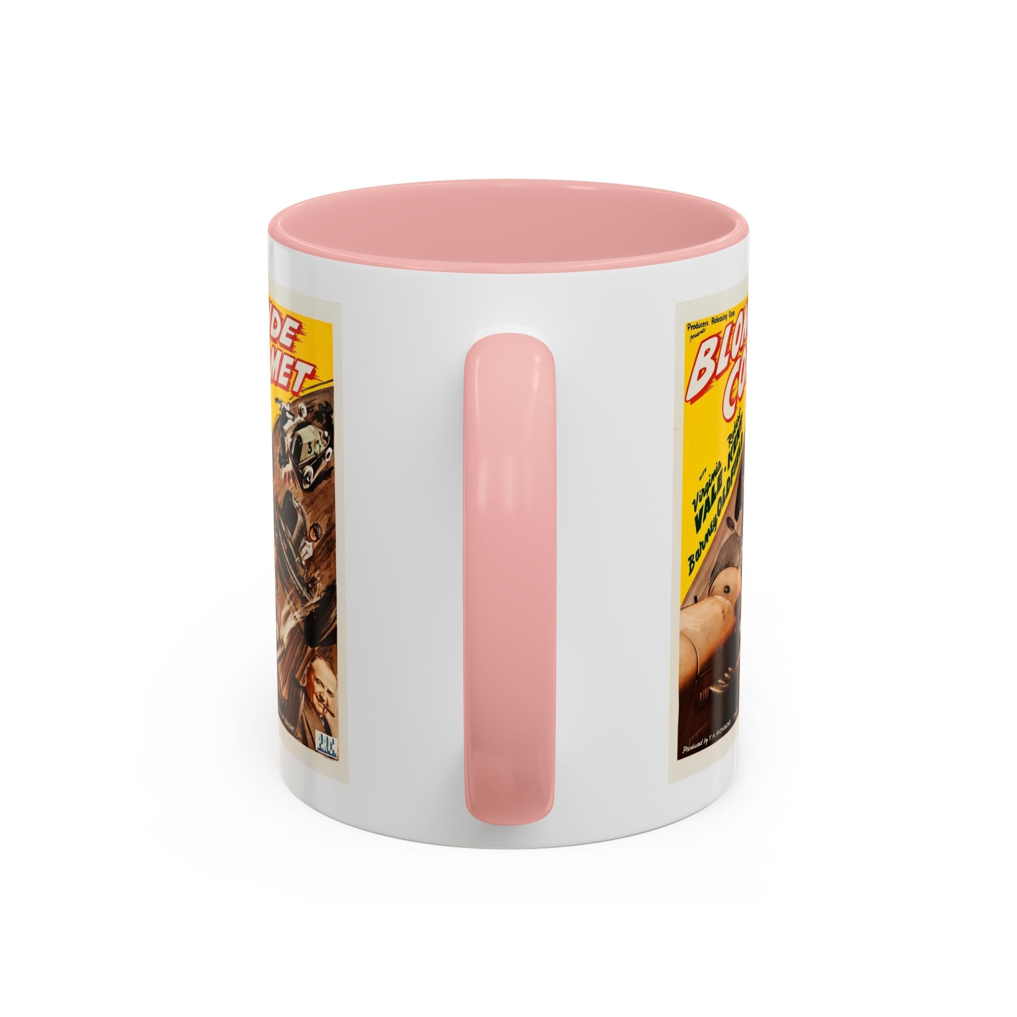 Cult Classic Movie Poster Art Accent Coffee Mug (11, 15oz) - Blonde Comet 1941 - POPvault