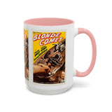 Cult Classic Movie Poster Art Accent Coffee Mug (11, 15oz) - Blonde Comet 1941 - POPvault