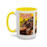 Cult Classic Movie Poster Art Accent Coffee Mug (11, 15oz) - Blonde Comet 1941 - POPvault