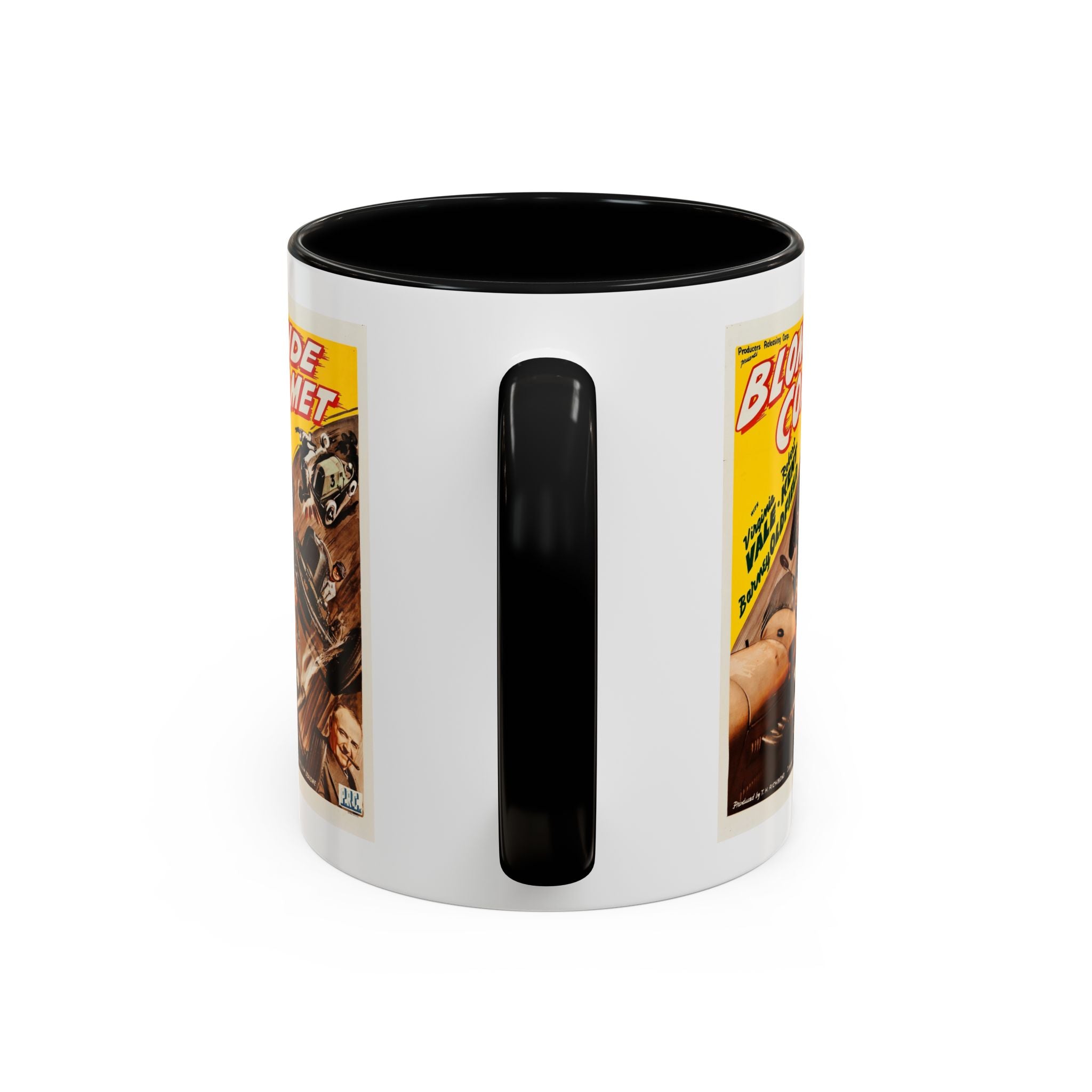 Cult Classic Movie Poster Art Accent Coffee Mug (11, 15oz) - Blonde Comet 1941 - POPvault