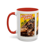 Cult Classic Movie Poster Art Accent Coffee Mug (11, 15oz) - Blonde Comet 1941 - POPvault