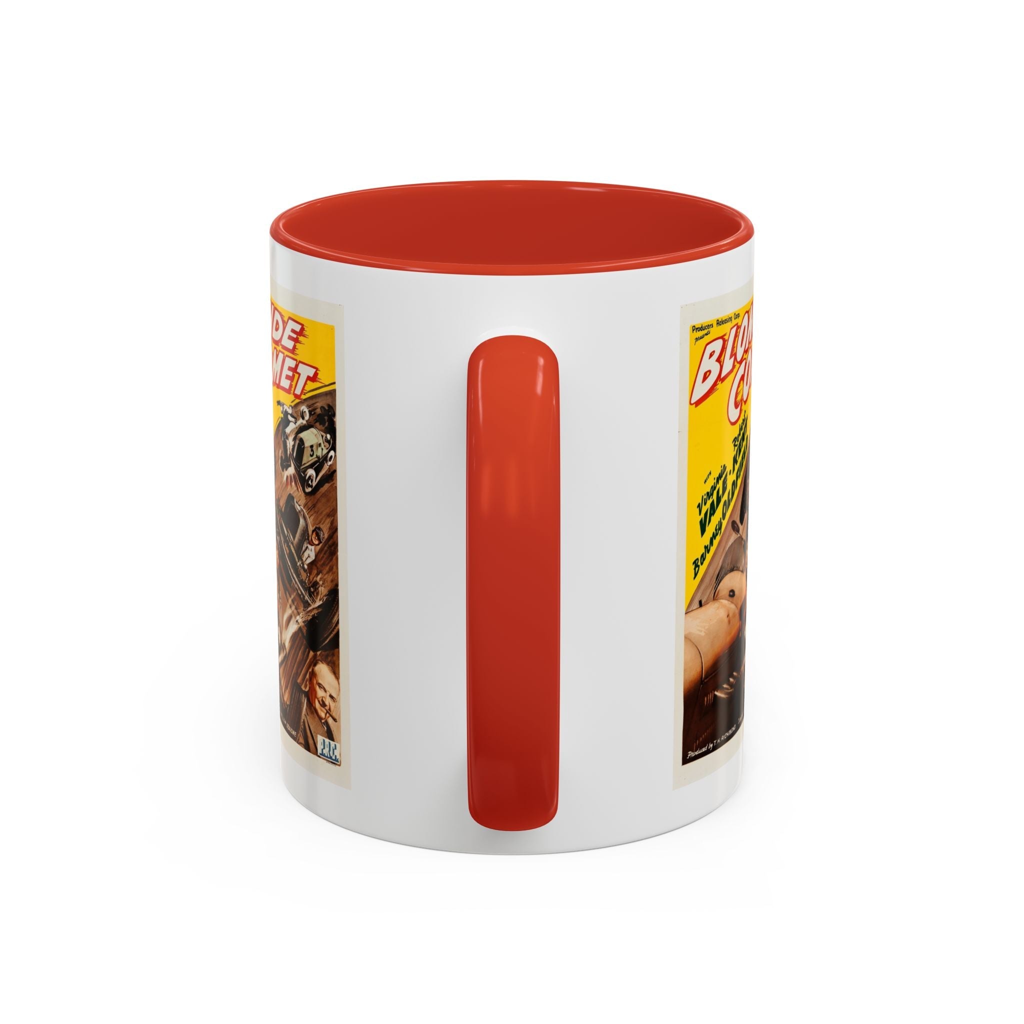 Cult Classic Movie Poster Art Accent Coffee Mug (11, 15oz) - Blonde Comet 1941 - POPvault