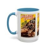 Cult Classic Movie Poster Art Accent Coffee Mug (11, 15oz) - Blonde Comet 1941 - POPvault