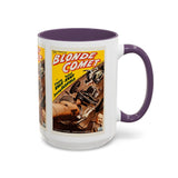 Cult Classic Movie Poster Art Accent Coffee Mug (11, 15oz) - Blonde Comet 1941 - POPvault
