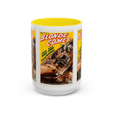 Cult Classic Movie Poster Art Accent Coffee Mug (11, 15oz) - Blonde Comet 1941 - POPvault