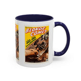 Cult Classic Movie Poster Art Accent Coffee Mug (11, 15oz) - Blonde Comet 1941 - POPvault
