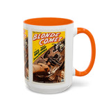Cult Classic Movie Poster Art Accent Coffee Mug (11, 15oz) - Blonde Comet 1941 - POPvault