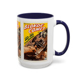 Cult Classic Movie Poster Art Accent Coffee Mug (11, 15oz) - Blonde Comet 1941 - POPvault