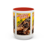 Cult Classic Movie Poster Art Accent Coffee Mug (11, 15oz) - Blonde Comet 1941 - POPvault